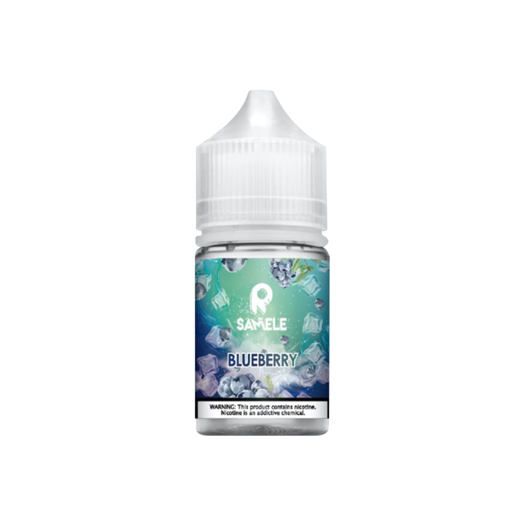 Samele 冰釀藍莓-30ML,藍莓口味酸甜可口,果肉細膩風味獨特,入口鮮果散發出清新的氣息,一種熟悉的藍莓口香糖,薄荷感讓人不反感,跟藍莓很貼切的搭在一起