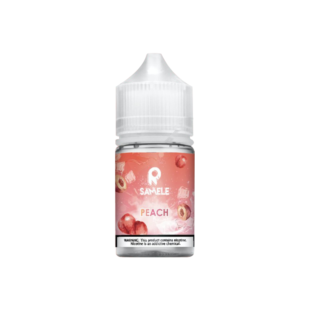 Samele 冰釀水蜜桃-30ML,香氣撲鼻的日本冰釀水蜜桃,迷人的獨特香氣讓人欲罷不能,回味無窮!加上冰心透涼的冰釀氣息,在這個炎熱的夏季,帶給你解熱的聖品